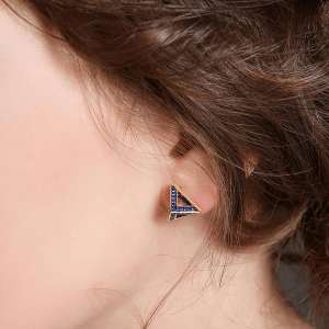 Airyai PYRAMID EARRING STUDS